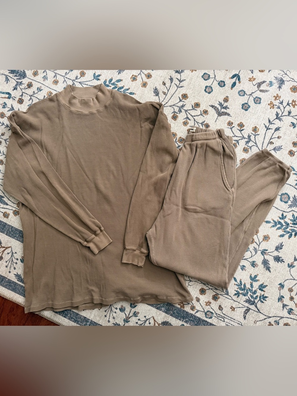 Rudy Jude Espresso Thermal Gardener Shirt & Pants Set Size Medium